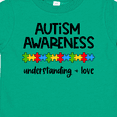 thumbnail image 4 of Inktastic Autism Awareness Understanding and Love with Puzzle Pieces Boys or Girls Toddler T-Shirt, 4 of 5