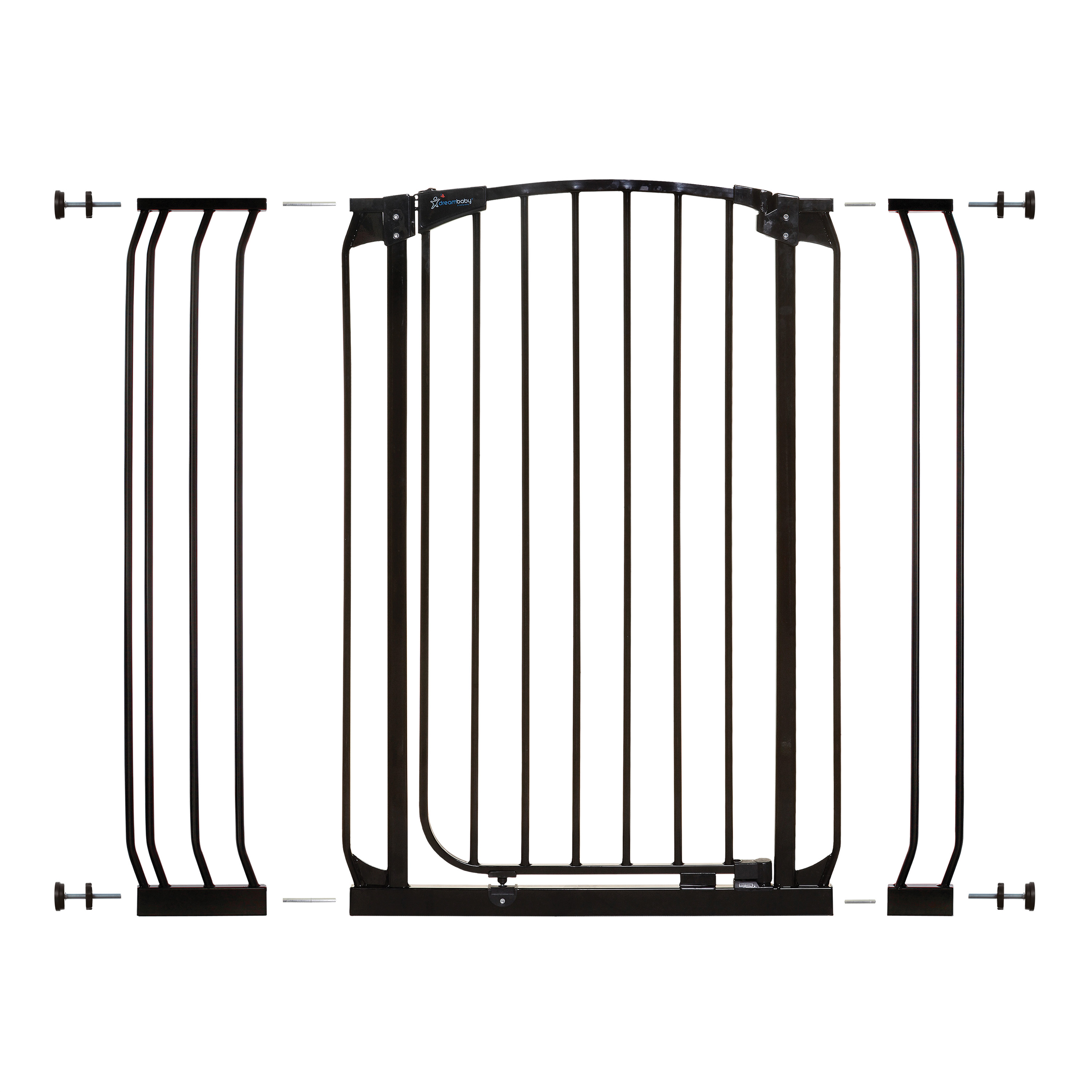 Dreambaby Chelsea Tall Auto Close Stay Open Gate-Finish:Black - image 5 of 7