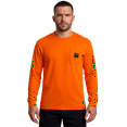 thumbnail image 3 of Bass Creek Outfitters Men's Flame Resistant Long Sleeve Crewneck Knit Top, Sizes M-XXL, 3 of 3