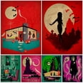 thumbnail image 2 of Pintura en lienzo de vampiro escalofriante Horrible, arte gótico de mundo mágico oscuro, póster e impresión, decoración del hogar Vintage, sin marco, 2 of 4