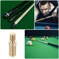 thumbnail image 3 of ULTNICE Billiard Cue Back Plug Screws Extension Rod Screws Brass For Billiards Set, 3 of 8