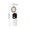 thumbnail image 5 of Handheld Fan Mini Powerful Wind Digital Display Long-Range Battery-Powered Portable Outdoor Usb Fan, 5 of 8