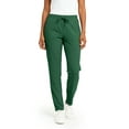 thumbnail image 4 of Hey Collection Women’s 5-Pocket Anti-Wrinkle Medical Scrub Set – V-Neck Top & Straight Leg Pants, Comfortable Flexible Nursing Uniforms, 4 of 5