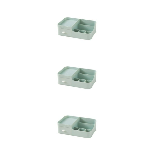 Caja de almacenamiento de cosméticos Cajón Organizador de maquillaje de escritorio Baño de plástico Toystoory Type1 NO1