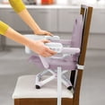 thumbnail image 6 of Chicco Pocket Snack Booster Seat for Babies and Toddlers with Removable Tray - Lavender (Purple), New, 6 of 7