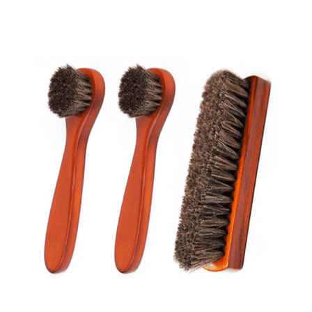 ACDANC 3Pcs Shoe Cleaner Durable Shoe Brush Soft Bristle Shoe Cleaning Brush