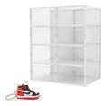 thumbnail image 2 of 1 Set 8 Caja Para Zapatos Y Tenis Organizadores Shoe Box S Sneaker Game Apilables, 2 of 4