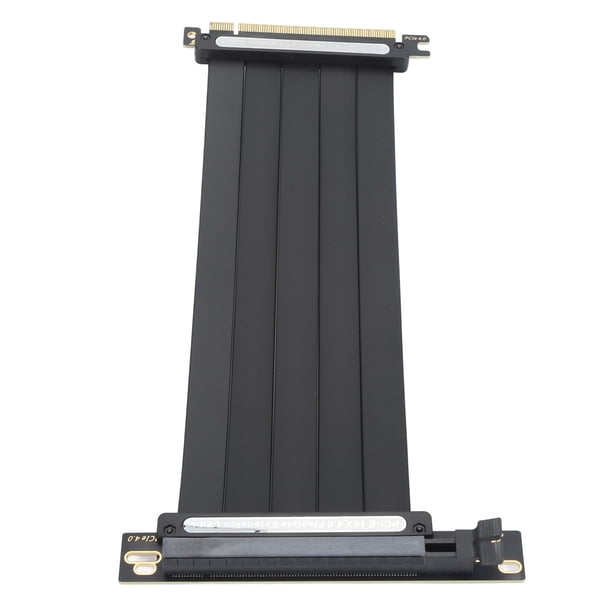 Cable de Extensión PCIe4.0 x16, Ángulo Recto, Kinde Emi de Alta Velocidad, Compatible Con GPU RTX 4090, Para X570, B550, Z590, Z690