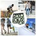 thumbnail image 4 of Logiee White Daisies and Bee Print Mens Boxer Briefs,Boxer Briefs for Men,Breathable Stretch Underwear,Boys Boxer Briefs-Large, 4 of 5