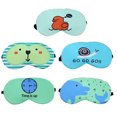 thumbnail image 1 of Bangcool 5PCS Sleep Mask Fashion Cute Cartoon Soft Eye Mask Sleep Eye Shade with Ice Pack, 1 of 10