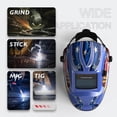 thumbnail image 4 of Casco de soldadura YESWELDER True Color Solar con oscurecimiento automático, 4 of 8