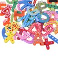 thumbnail image 4 of 41PCS Fridge Magnet Wooden Alphabet Number Magnetic Letter Educational Magnet, 4 of 10