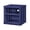 Blue, variant on Bowery Hill Contemporary Nightstand with Open Storage in Blue