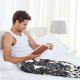 thumbnail image 5 of Fotbe Artistic Black White Peacocks Pantalones de Pijama para Hombre, Pantalones de Dormir, Pantalones de Casa con Cintura Ajustable y Bolsillos-X-Large, 5 of 6