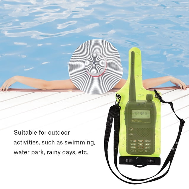 Estuche portátil impermeable para walkie talkie UV5R UV82 BF 888S UVB6