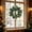 Green03 #, variant on PLPPYFS Artificial Christmas Wreath with Frosted Holly Leaves Red Berries & Pine Cones, Classic Winter Front Door Wreath, Plastic Holiday Decor Ring for Window Fireplace Home Party Farmhouse Decor
