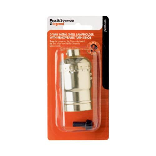Legrand-Pass /& Seymour 43308CC10 Lamp Holder 660-watt 250-volt Easy to Install Lamp Holder