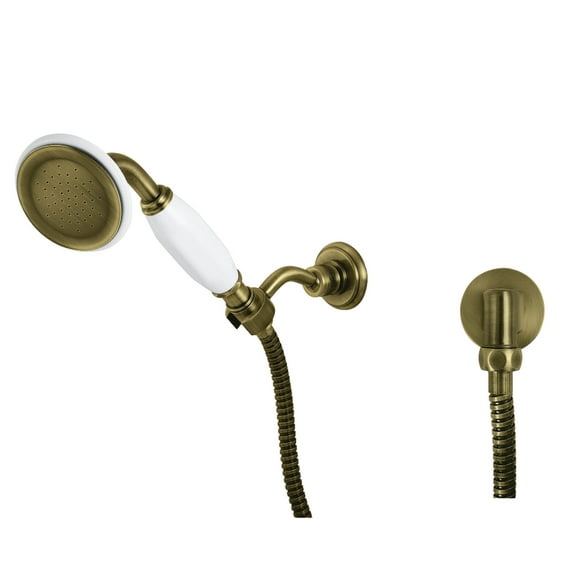 Kingston Brass KX1063BE Victorian Hand Shower Kit, Antique Brass