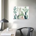 thumbnail image 5 of BCIIG  Bathroom Decor, Botanical Bathroom Pictures Wall Art Bottles and Plants Print Canvas Art Rustic Wood Textured Framed Artwork for Home Decor, Bathroom Aesthetic Decor, Ready to Hang  20''x16'', 5 of 5