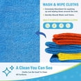 thumbnail image 7 of Microfiber Cleaning Cloths, Multicolor, Multipack, 7 of 7