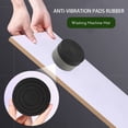 thumbnail image 4 of 4 Pcs/Set Tampons Anti-Vibration Réduction de Bruit en Caoutchouc Support de Pied Anti-Vibration pour Laveuse et Sécheuse Hauteur Réglable Tapis de Machine à Laver (Gris), 4 of 9