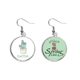 thumbnail image 1 of Acuarela cactus suculentas maceta Colgante decorativo temporada pendientes de primavera joyas Unbranded M, 1 of 3