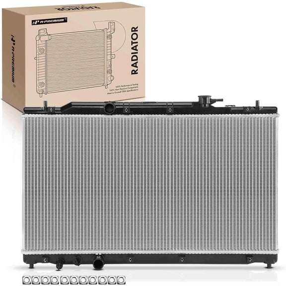 A-Premium Engine Coolant Radiator Assembly Compatible with Honda HR-V HRV 2023-2024