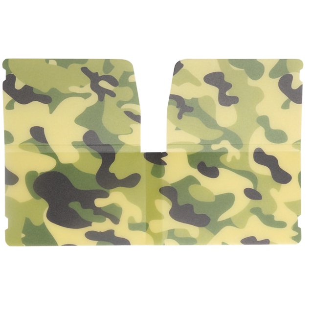 Sac de Rangement pour Couvre-Visage, Étui Portable pour Couvre-Visage; Organisateur de Papier Réutilisable, Mini Étui de Rangement Anti-Poussière, Conteneur de Papier Réutilisable, Camouflage