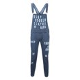 thumbnail image 5 of Edvintorg Mens Hole Pocket Jeans Overall Jumpsuit Streetwear Overall Suspender Pants, 5 of 6