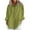 Yellow, variant on Womens Linen Blend Long Sleeve Blouse Loose Fit Breathable Comfort Casual Shirt