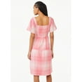 thumbnail image 3 of Free Assembly Women's Tiered Midi Dress, 3 of 6
