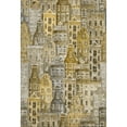 thumbnail image 2 of Addison Rugs Mayfield Washable Transitional Novelty Brown Rectangle Rug, 10' x 14', 2 of 6