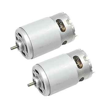 CHANCS RS-550 Micro Motor DC 10.8V Electric Drill Motor for Electric Hand Drill DIY Engine Toy 2PCS