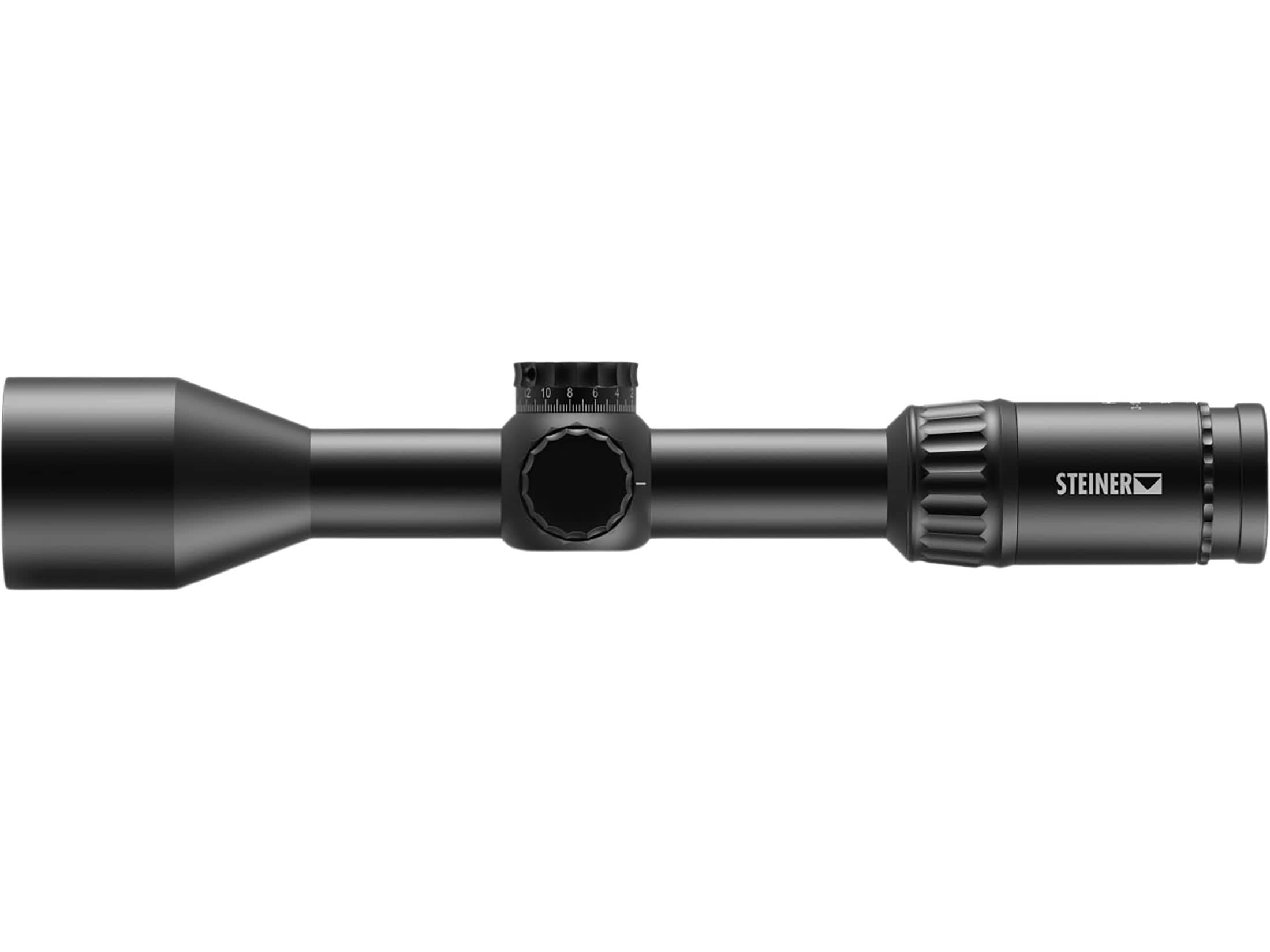 Steiner H6Xi Rifle Scope 30mm Tube 3-18x 50mm Illuminated STR-MIL Reticle Matte Black
