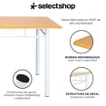 thumbnail image 4 of Comedor 4 Sillas Y Mesa Juego de Comedor Madera MDF Moderno Minimalista 4 Personas una Estructura De Metal Resistente Y Estable, 4 of 7