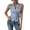 a-122Blue27, variant on Womens Sleeveless Lapel V Neck Striped Wrap Waist Tie Slim Waistcoat Tops Elegant Office Fitted Casual Vest Shirts For Ladies Classic Top Black S