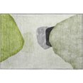 thumbnail image 2 of Addison Rugs Mayfield Washable Transitional Organic Green Rectangle Rug, 1'8" x 2'6", 2 of 5