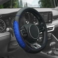 thumbnail image 4 of Ultra Grip Silicone & Faux Leather Steering Wheel Cover  Fits 14.5" - 15.5", 4 of 5