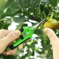 thumbnail image 5 of Stainless Steel Gardening Scissors, Pruning Shears with Safety Lock & Spring Action - Fruit Tree, Vegetable, Grape Harvesting Tool, 6.57" Length, 5 of 6