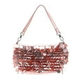 thumbnail image 4 of Bolsos de mano con lentejuelas para mujer, elegantes carteras con cadena y asa superior para noche rosa, 4 of 7