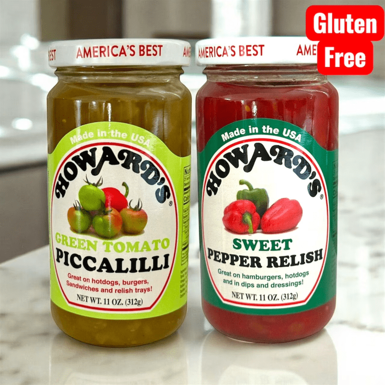 Howard Foods Green Tomato Relish, 11oz - Authentic Southern Style