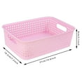 thumbnail image 2 of Cheeren Woven Plastic Storage Baskets, Handles, Set of 6 Piece Count 6, 2 of 3