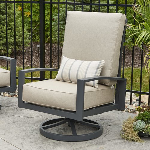 The Outdoor Greatroom Company Lyndale High Back Patio Chair With Cushions Set Of 2 Com - Tall Back Outdoor Patio Chairs
