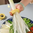 thumbnail image 4 of Polishing stone Green Onion Shredder Stainless Green Onion Slicer Tool Scallion Shredder Cutter Seasoning Chopper With Hook Multifunctional Kitchen Slicer Gadget, 4 of 7