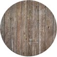thumbnail image 2 of Round Fitted Tablecloth,Rustic Wood Planks, Elastic Edged Table Cover, Outdoor & Indoor, Picnic, Patio, Lodge Party Decor Present, Tablecloth Size 50"(Fit for 38.2"-42.1" Table), 2 of 4