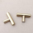 thumbnail image 2 of Set of 30 2" Long Sand Gold Zinc Alloy Kitchen Cupboard Pulls, Modern Minimalist Cabinet Door Handle, Door Handle, 2 of 4