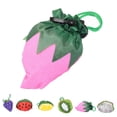 thumbnail image 2 of Bewildely Bolsa de supermercado plegable de frutas, plegable, reutilizable, de gran capacidad, para viaje Almacenamiento y organización del hogar pitaya, 2 of 6