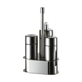 thumbnail image 1 of Kitchen Set: 3 Piece Solid & Liquid Condiment Dispenser Set Oil Vinegar & Bottles For Efficient Cooking Empty Cans for Canning Food Container with Brook And Meadow Pantry Kitchen Funnel Set Silicone, 1 of 4