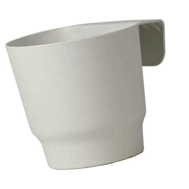 Maceta colgante para barandilla, decoración para vallas de exterior. 18CMX13.5cm