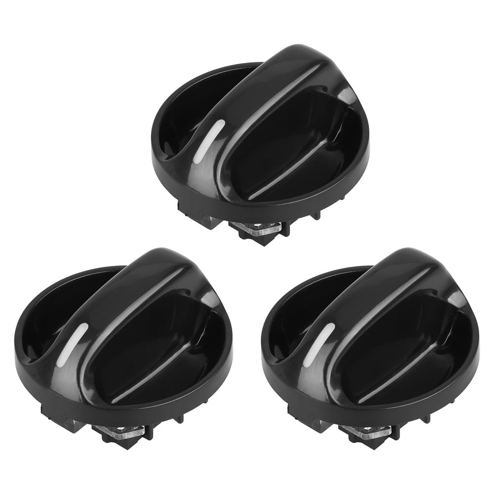 Set of 3 - Compatible with Toyota Tundra Truck 2000-2006 Control Knobs